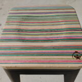 Rainbow SawDust Stool Seat