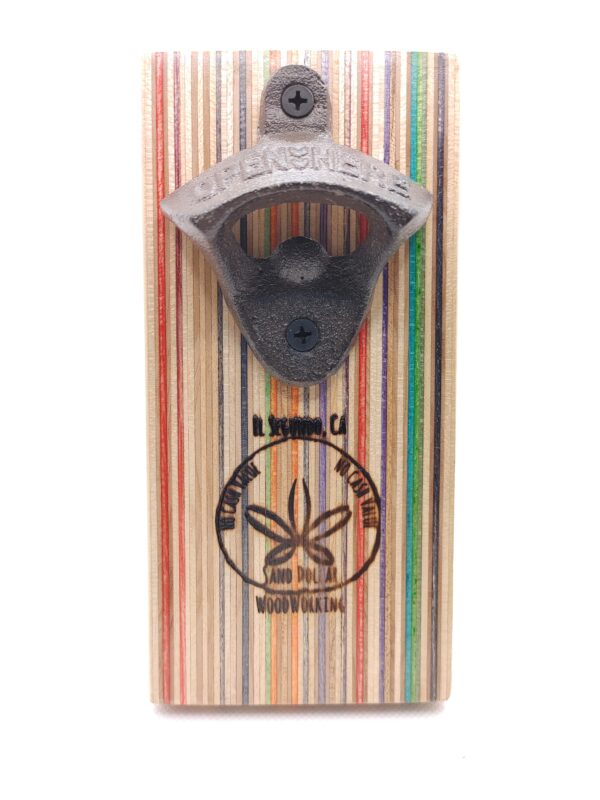 Rainbow Sawdust - Bottle Opener