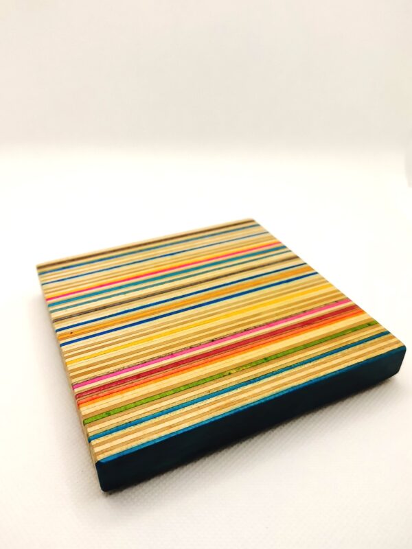 Rainbow SawDust - Coaster