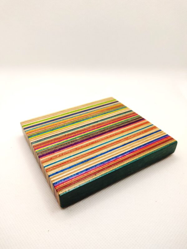 Rainbow SawDust - Coaster