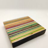 Rainbow SawDust - Coaster